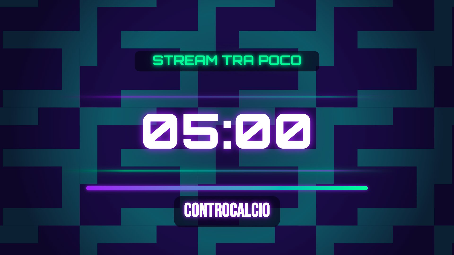 Stile 2 — Pattern geometrico